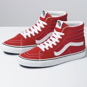 SK8-HI Red Vans